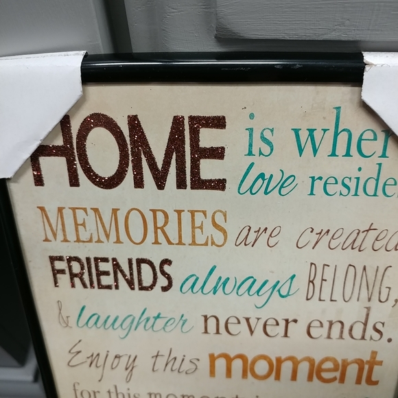 NEW Home Framed Wall Art Saying Decor Picture - Picture 2 of 11